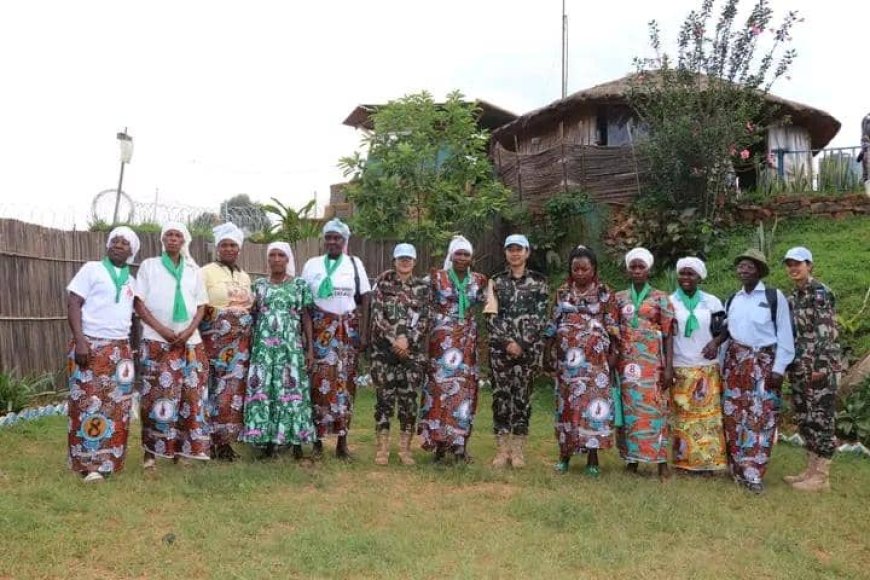 Ituri : mois de la femme, la Monusco échange avec des femmes de Gina