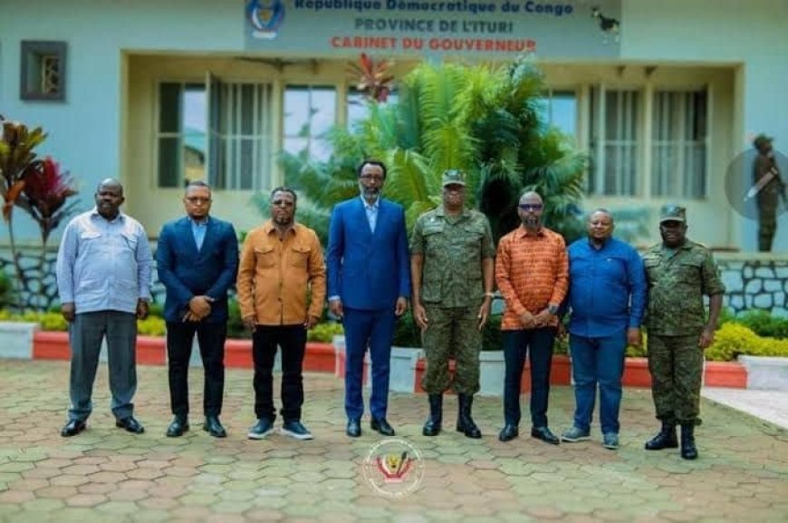 Ituri : l'exécutif provincial et le cadastre minier convoquent les exploitants à clarifier l'impôt sur les concessions minières