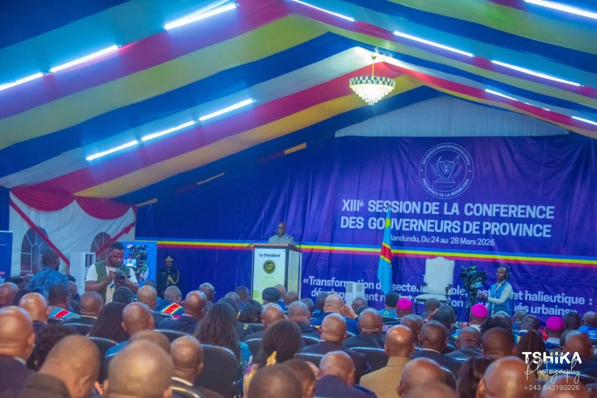 RDC: les gouverneurs réunis à Bandundu pour accélérer la transformation agricole et renforcer la décentralisation