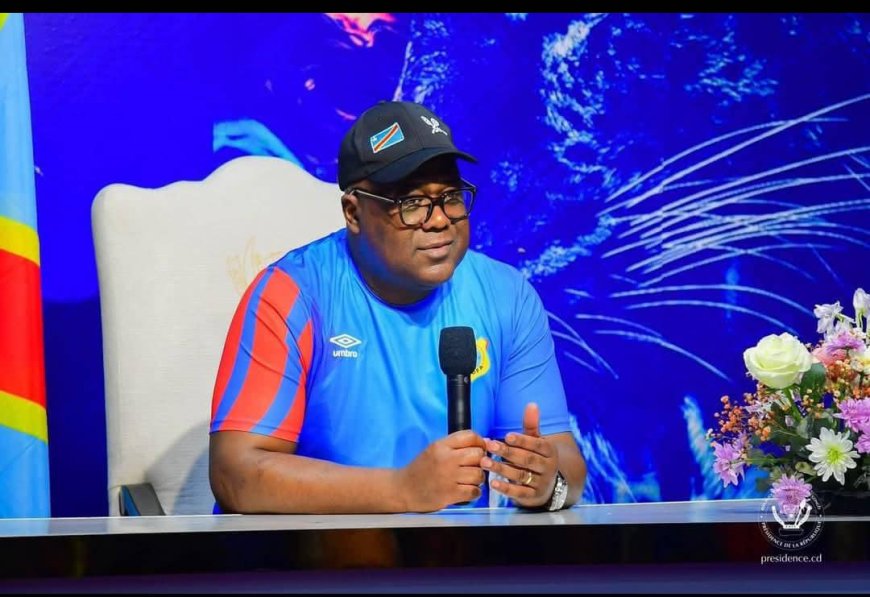 RDC : Le Président Tshisekedi lance un vibrant message de soutien aux Léopards avant le barrage pour la Coupe du Monde 2026
