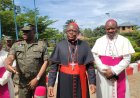Ituri : à Bunia, le cardinal Fridolin Ambongo porte un message de consolation et appelle à la paix durable