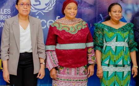 RDC : un appui international de 5 millions USD pour les enfants déplacés en Ituri