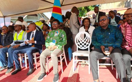 Tshopo : le lancement officiel des travaux d'asphaltage de la voirie urbaine à Lubunga