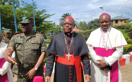 Ituri : à Bunia, le cardinal Fridolin Ambongo porte un message de consolation et appelle à la paix durable