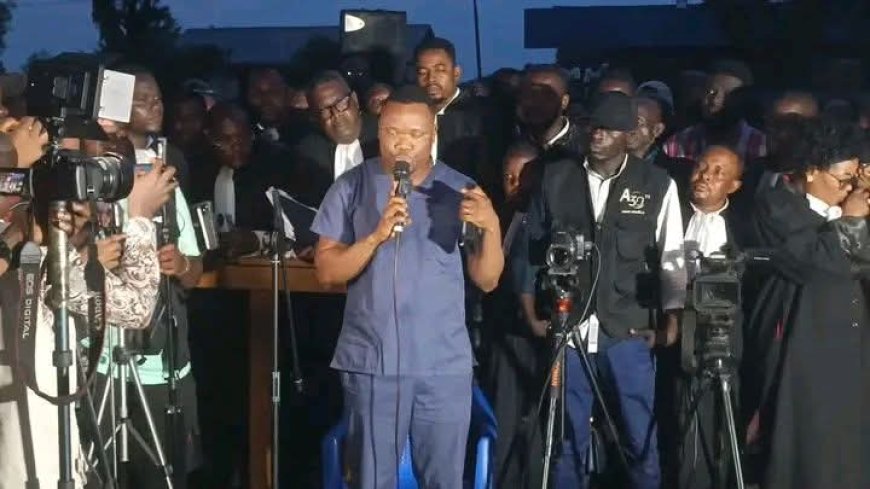 RDC : le Dr David Balanganayi condamné à 2 mois de prison, 1 an avec sursis et d'une amende