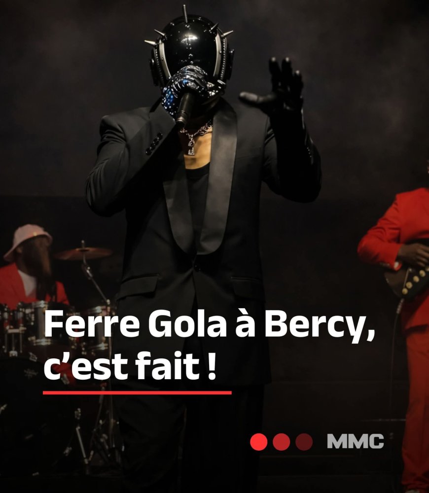 Triomphe à Accor Arena : Ferre Gola fait vibrer Paris au rythme de la rumba congolaise