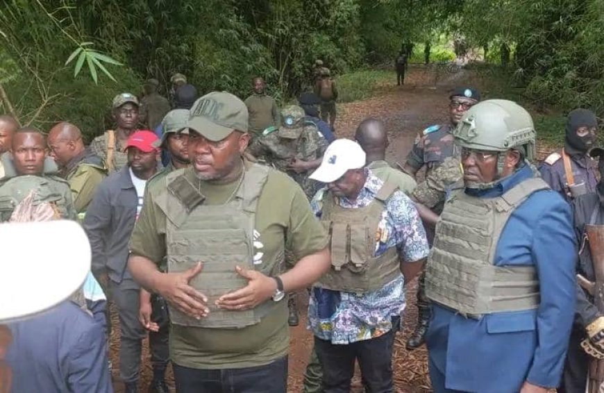 Haut-Uélé : Jean BAKOMITO enn mission sécuritaire à Nepoko pour soutenir les FARDC