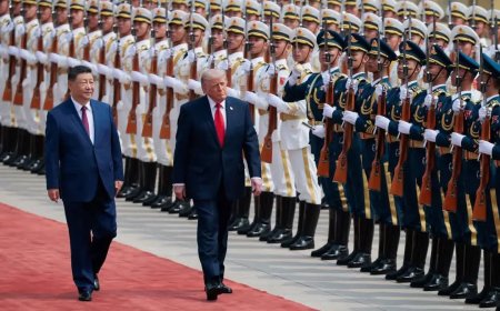 Trump et Xi Jinping prônent un partenariat sino-américain lors d’un sommet à Pékin