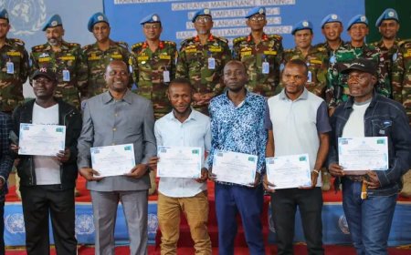 Bunia :  la Monusco certifie 40 jeunes après une formation gratuite en informatique et maintenance électrique