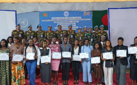 Bunia : 40 jeunes formés par la MONUSCO pour contrer le chômage et l'insécurité