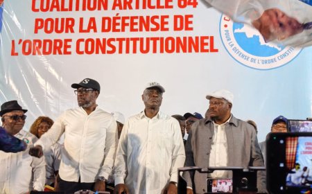 RDC : l’opposition lance la coalition « C64 » et rejette tout maintien de Félix Tshisekedi au-delà de 2028