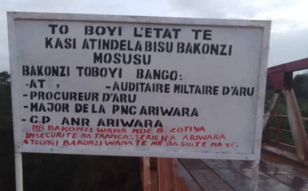 Ituri : colère et ras-le-bol de la population face à l'insécurité à Ariwara