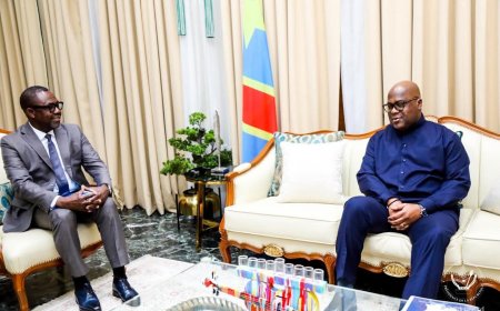 FECOFA : Veron Monsengo présente au Président de la République son plan de réforme du football congolais pour 2026-2030
