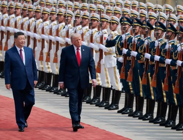 Trump et Xi Jinping prônent un partenariat sino-américain lors d’un sommet à Pékin