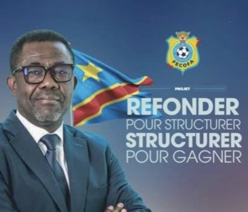 Football : Véron Mosengo prend les rênes de la FECOFA sous le signe du renouveau