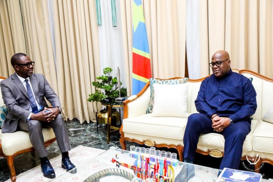 FECOFA : Veron Monsengo présente au Président de la République son plan de réforme du football congolais pour 2026-2030