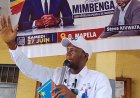 Kinshasa : l'acteur politique Bruno Mimbenga communie avec sa base à Mapela
