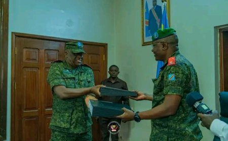 Ituri : le général-major Kasongo Mulumba prend officiellement ses fonctions à la tête de la province