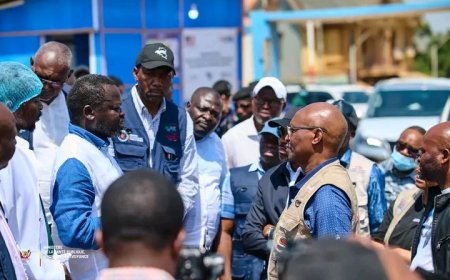 EBOLA en Ituri : Roger Kamba aux chevets de malades à Bunia