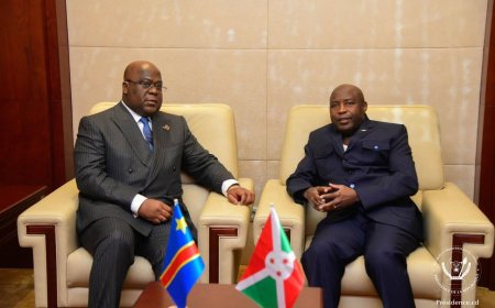 RDC : le Président burundais Évariste Ndayishimiye attendu à Kinshasa ce lundi