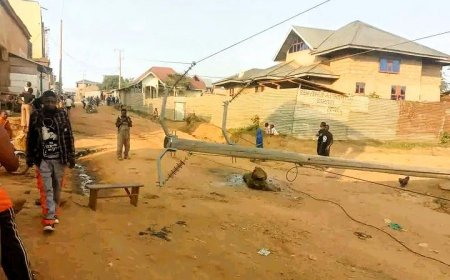 Beni : une cliente meurt électrocutée et son motard grièvement blessé après la chute d’un câble électrique à Butsili