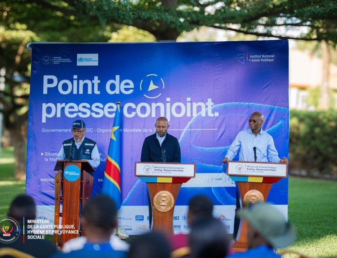 RDC-OMS : une alliance renforcée pour freiner la transmission du virus Ebola