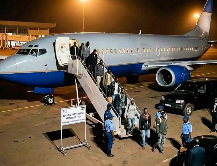 Centrafrique : l’arrivée de migrants expulsés des États-Unis illustre une nouvelle tendance migratoire en Afrique