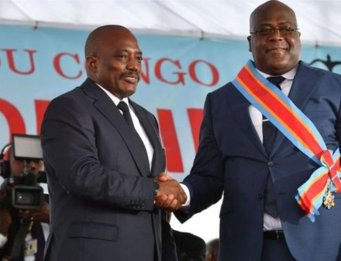RDC : Les proches de Joseph Kabila fustigent les déclarations de Félix Tshisekedi à Houston