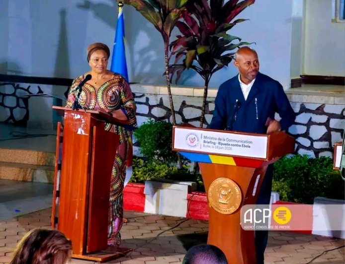 Ebola en RDC : Eve Bazaïba alerte sur une aggravation de la crise humanitaire