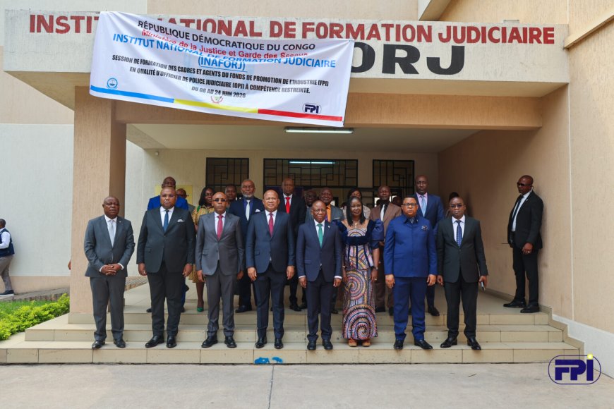 Application de la Loi sur le Privilège du Trésor en RDC  : le FPI décide de former ses OPJ