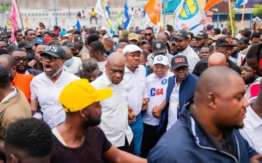 RDC : La Coalition Article 64 dénonce une répression violente lors de son sit-in du 12 juin
