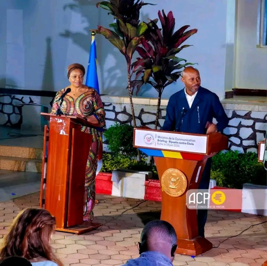 Ebola en RDC : Eve Bazaïba alerte sur une aggravation de la crise humanitaire