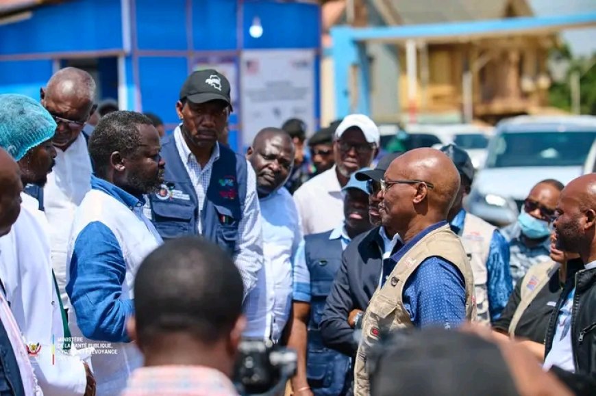 EBOLA en Ituri : Roger Kamba aux chevets de malades à Bunia