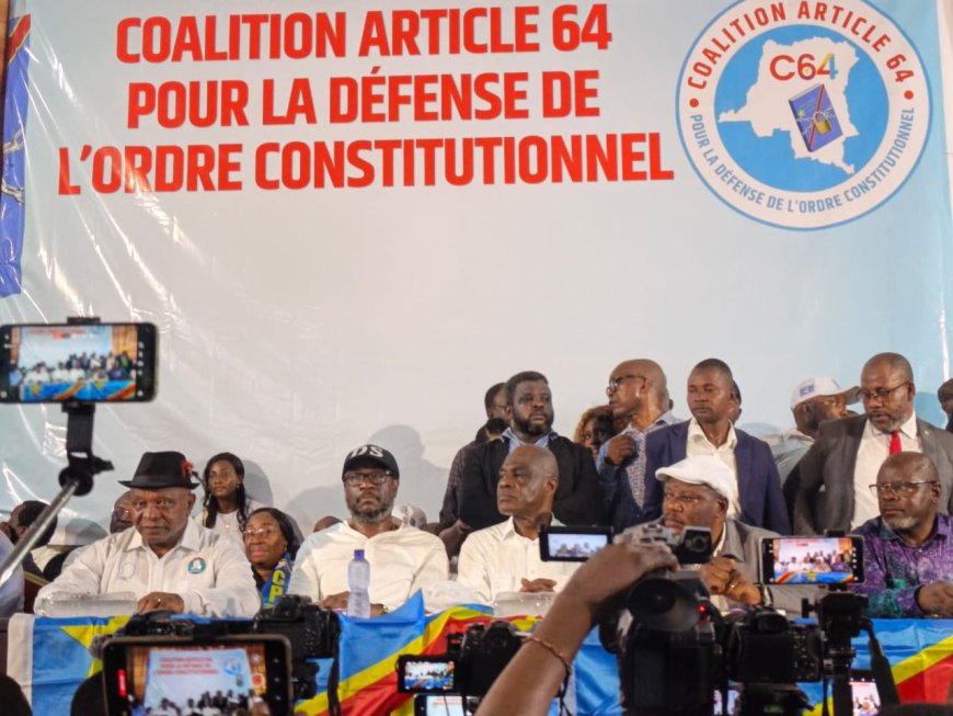 Révision constitutionnelle : l'opposition saisit l'hôtel de ville de Kinshasa pour sa manifestation du 08 juillet