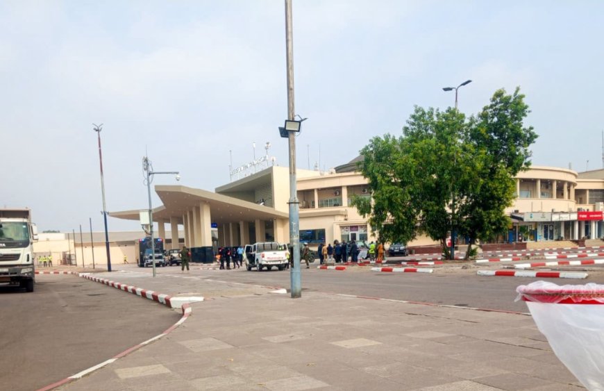 Félix tshisekedi inaugure la nouvelle rotonde a l'aéroport international de ndjili