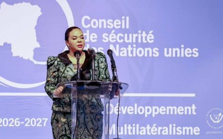 La RDC prend le bâton de commandement du conseil de sécurité des nations unies pour ce mois de juillet 2026