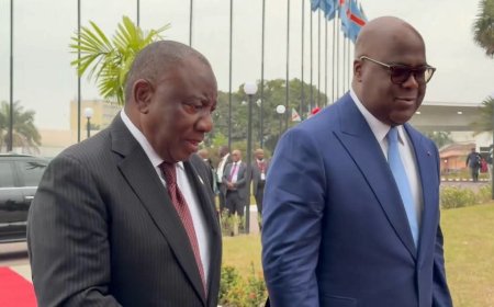 RSA-RDC : C. Ramaphosa à Kinshasa pour renforcer la riposte africaine contre Ebola en RDC