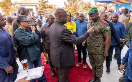 Haut-Lomami : Félix Tshisekedi inaugure le Centre hospitalier Maman Denise Nyakeru à Kaniama-Kasese