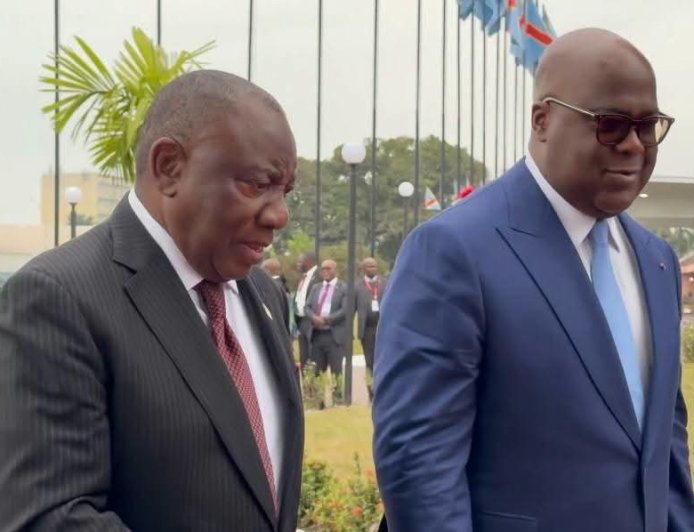 RSA-RDC : C. Ramaphosa à Kinshasa pour renforcer la riposte africaine contre Ebola en RDC