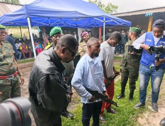 Maï-Ndombe : les FARDC annoncent l’arrestation d’un chef Mobondo et sept de ses gardes du corps à Kwamouth