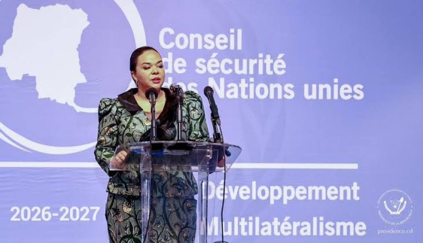 La RDC prend le bâton de commandement du conseil de sécurité des nations unies pour ce mois de juillet 2026