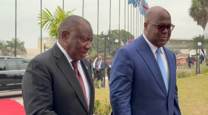 RSA-RDC : C. Ramaphosa à Kinshasa pour renforcer la riposte africaine contre Ebola en RDC
