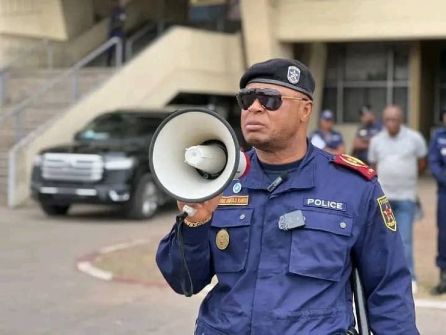 Kinshasa : le Commissaire provincial de la police met en garde contre toute indiscipline policière lors de la manifestation de l'opposition