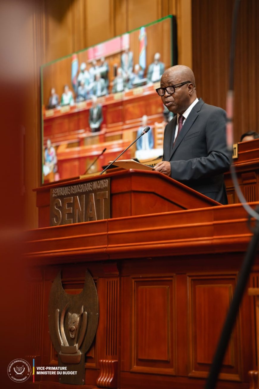 RDC : Le Sénat déclare recevable le projet de loi des finances rectificative 2026