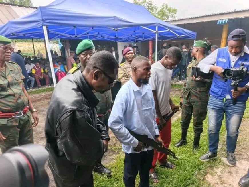 Maï-Ndombe : les FARDC annoncent l’arrestation d’un chef Mobondo et sept de ses gardes du corps à Kwamouth
