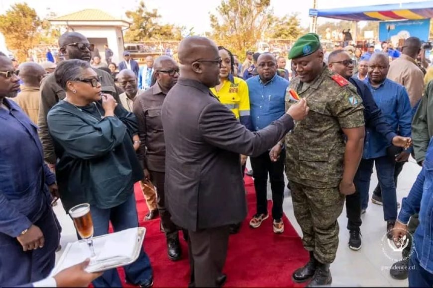 Haut-Lomami : Félix Tshisekedi inaugure le Centre hospitalier Maman Denise Nyakeru à Kaniama-Kasese
