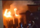 Beni : un incendie ravage plusieurs commerces et relance le débat sur l’absence de moyens de secours