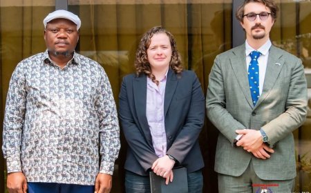 Jean-Marc Kabund échange avec un diplomate britannique sur l’avenir de la RDC