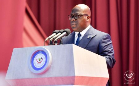 RDC : Félix Tshisekedi annonce une concession de 1,258 milliard USD pour la ligne ferroviaire Dilolo-Sakania