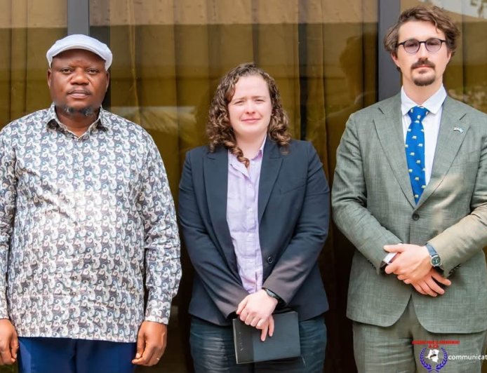 Jean-Marc Kabund échange avec un diplomate britannique sur l’avenir de la RDC